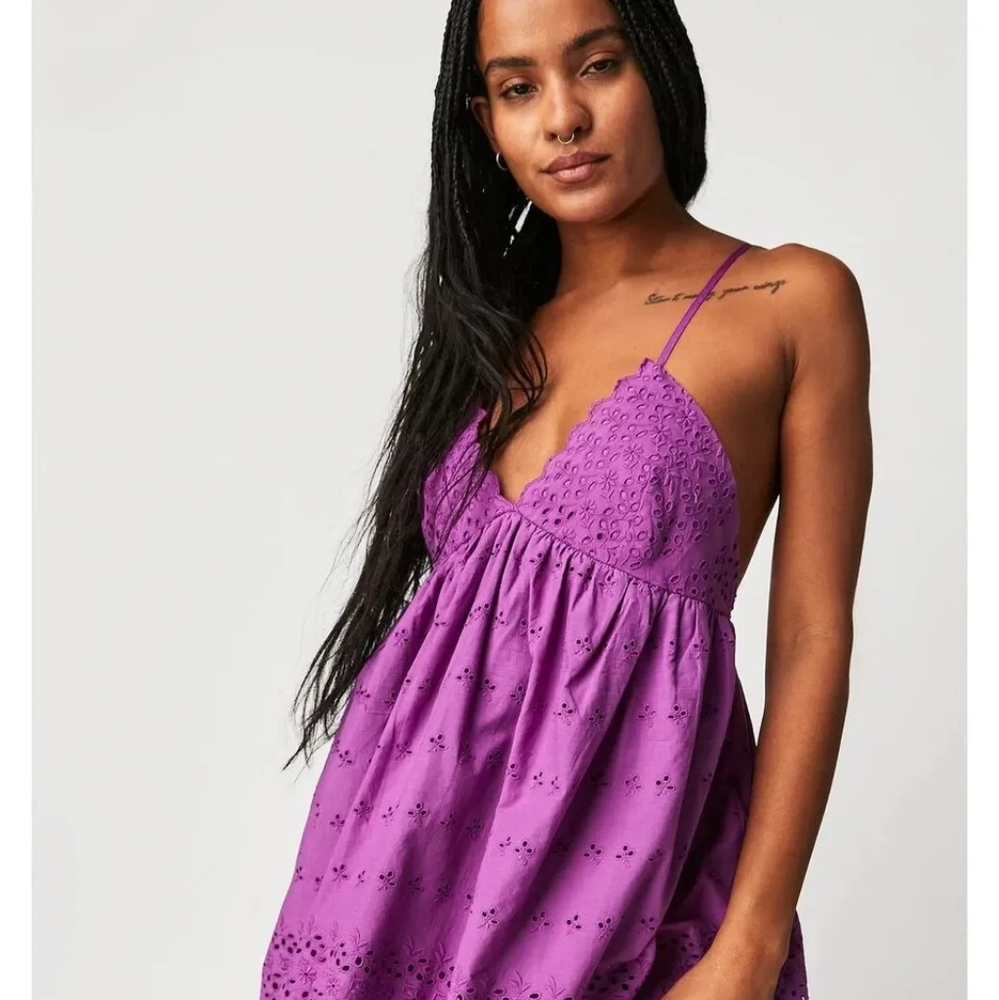 🎁Fee People Lilliia Mini strap dress